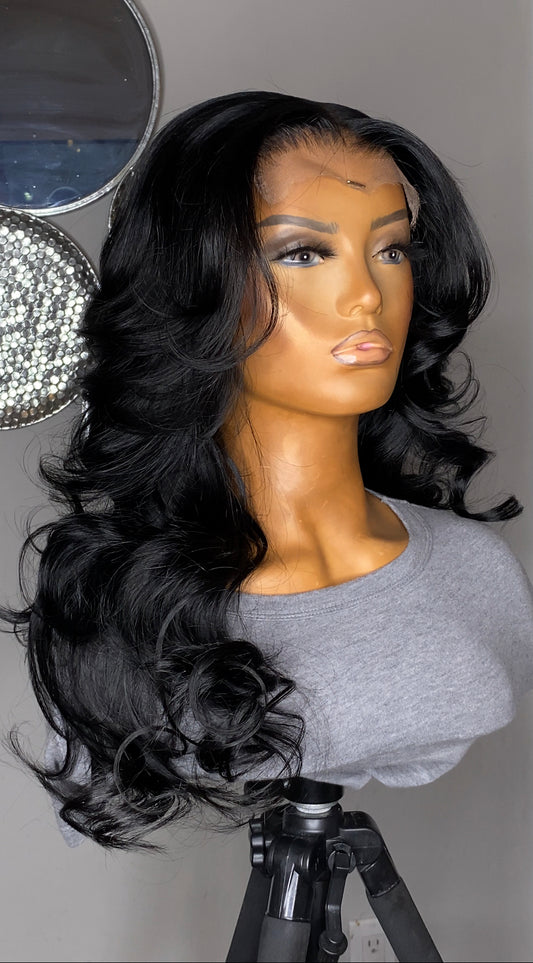 Custom HD Closure Wig (24in)